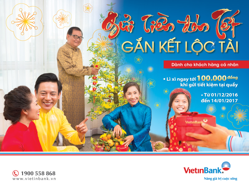 VietinBank ưu đãi dịp Giáng sinh