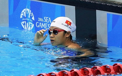 VĐV bơi Phương Trâm giành 4 HCV Đông Nam Á và phá một kỷ lục