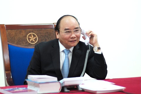 Thủ tướng Nguyễn Xuân Phúc điện đàm với Tổng thống đắc cử Hoa Kỳ Donald Trump