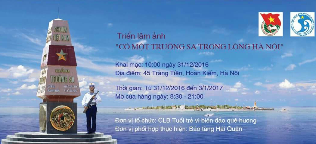Triển lãm “Có một Trường Sa trong lòng Hà Nội”