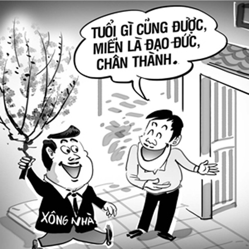 Nét đẹp trong phong tục xông đất đầu năm của người Việt