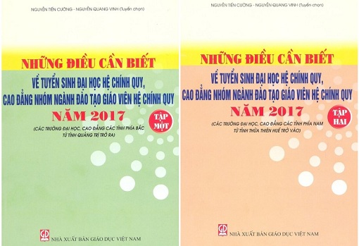 Phát hành cuốn sách Những điều cần biết về tuyển sinh ĐH, CĐ năm 2017