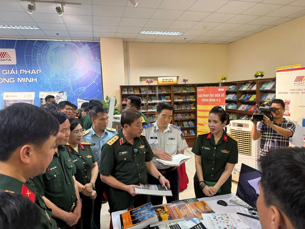 Khai mạc Ngày Sách và Văn hóa đọc lần thứ 5 năm 2026 trong QĐND Việt Nam