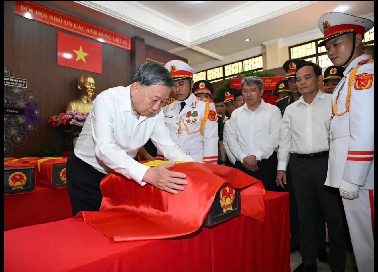 Bài phát biểu của Tổng Bí thư, Chủ tịch nước Tô Lâm tại cuộc gặp gỡ lực lượng làm nhiệm vụ tại công viên Lê Thị Riêng