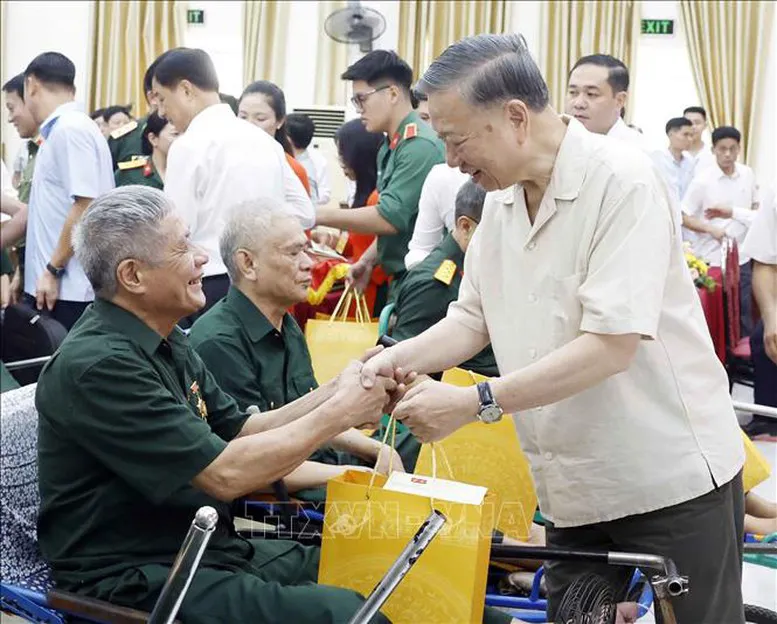 Thư của Tổng Bí thư, Chủ tịch nước Tô Lâm nhân dịp kỷ niệm 79 năm Ngày Thương binh - Liệt sĩ (27/7/1947 - 27/7/2026)