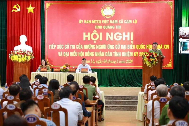 Thiếu tướng Nguyễn Thanh Liêm nêu 4 nhiệm vụ trọng tâm nếu trúng cử đại biểu Quốc hội