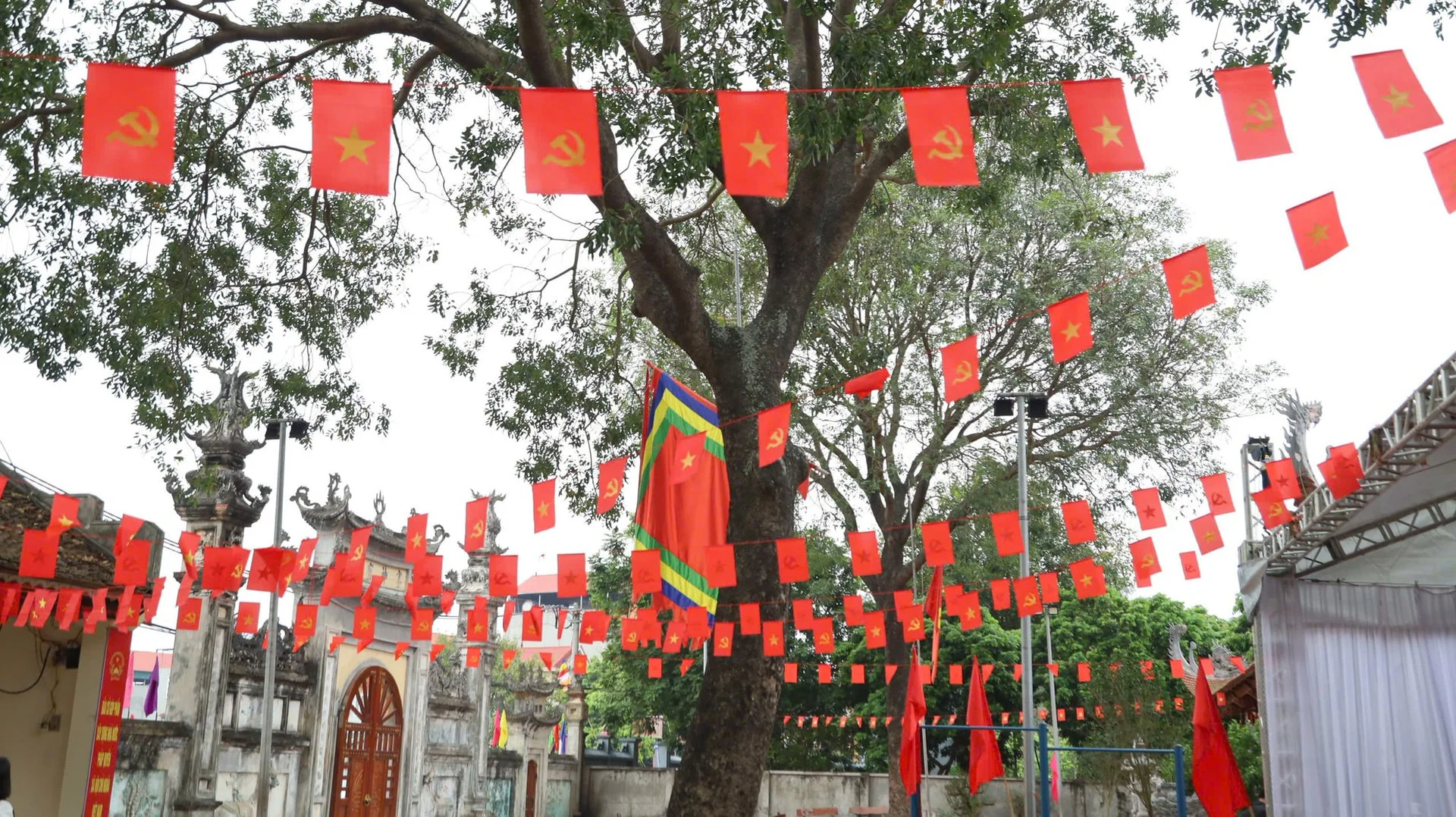 Quang Minh sẵn sàng cho điểm cầu truyền hình trực tiếp ngày bầu cử