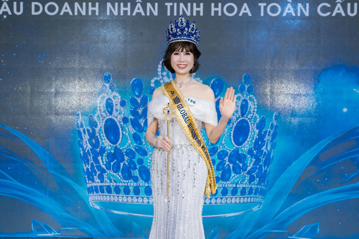 Doanh nhân Trương Thị Thu Huyền đăng quang Hoa hậu Doanh nhân Tinh hoa Toàn cầu 2026