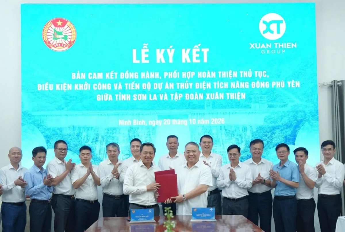 Tập đoàn Xuân Thiện chuẩn bị khởi công dự án Thủy điện Tích năng Đông Phù Yên (Sơn La)