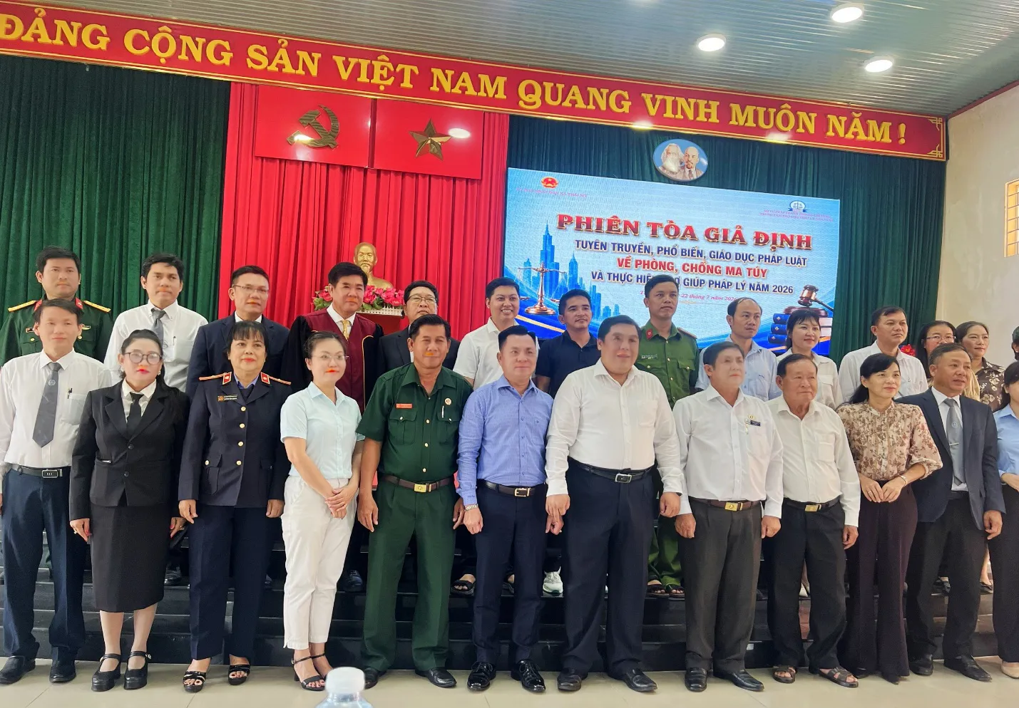 Xã Thái Mỹ, TP.Hồ Chí Minh: Tổ chức tuyên truyền Luật phòng, chống ma tuý và trợ giúp pháp lý 