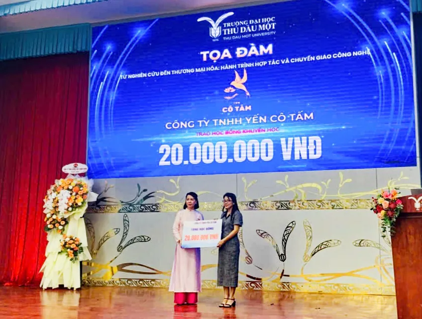 Trường Đại học Thủ Dầu Một: Chuyển giao công nghệ tiệt trùng sản xuất yến hũ