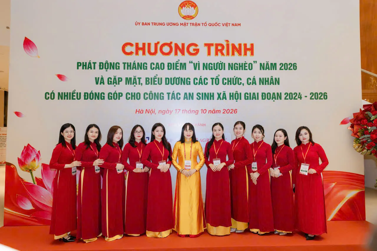 Ngân hàng Nông nghiệp và Phát triển nông thôn Việt Nam được vinh danh vì đóng góp cho an sinh xã hội giai đoạn 2024–2026