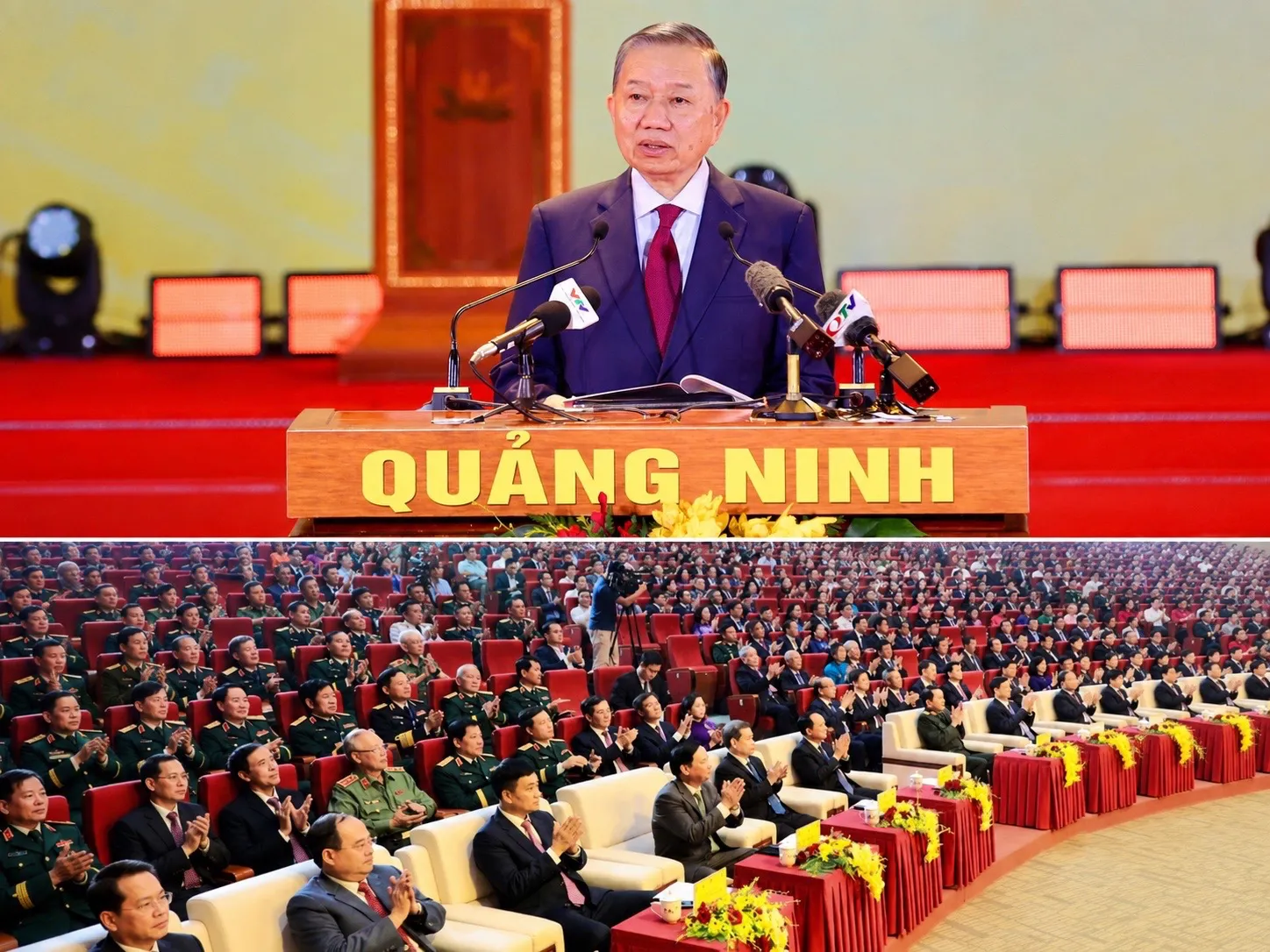 Quảng Ninh: Tổng Bí thư, Chủ tịch nước Tô Lâm trao Nghị quyết của Quốc hội về việc thành lập thành phố Quảng Ninh