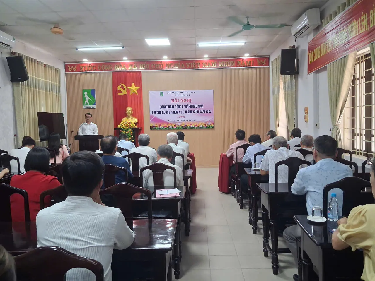 HNM thành phố Huế tổ chức hội nghị sơ kết hoạt động hội 6 tháng đầu năm và phương hướng nhiệm vụ 6 tháng cuối năm 2026