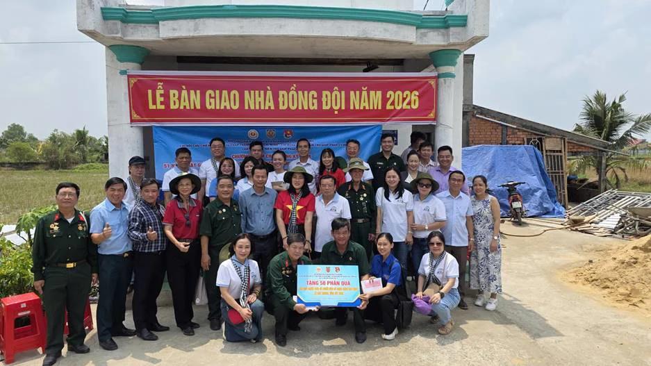 Chi hội CCB Sở Tư pháp TP Hồ Chí Minh: Tổ chức trao Nhà đồng đội tại Tây Ninh