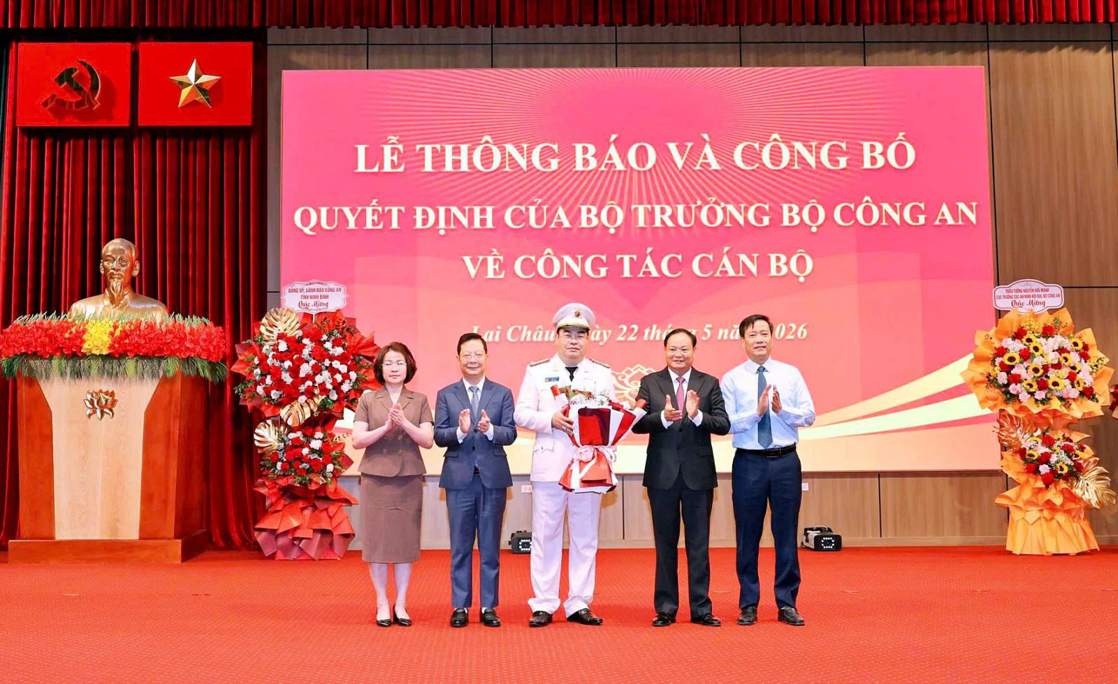 Đại tá Bùi Quyết Toán được bổ nhiệm giữ chức Giám đốc Công an tỉnh Lai Châu