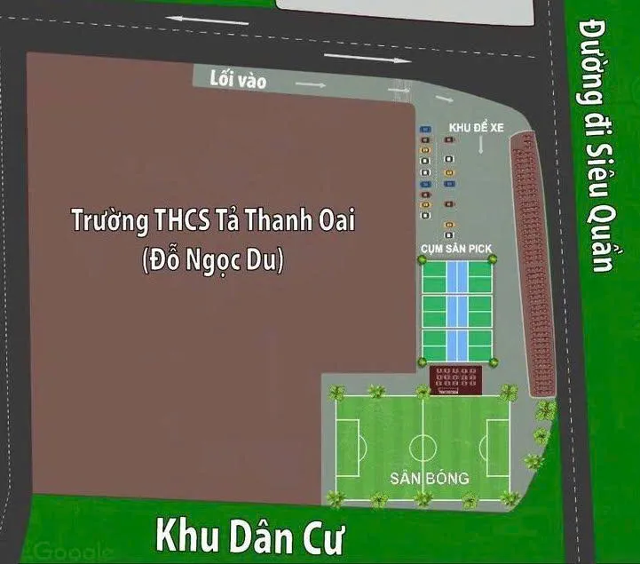 Xã Đại Thanh: Cần làm rõ việc sử dụng đất trường học để kinh doanh tại Trường THCS Đỗ Ngọc Du