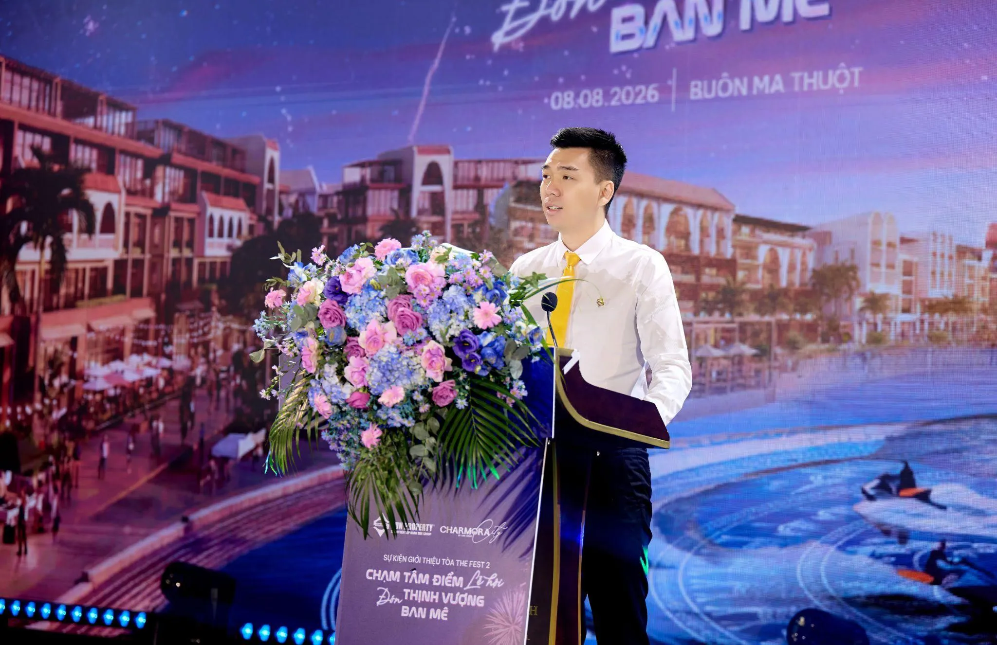 Đón sóng thịnh vượng Nha Trang tại Buôn Ma Thuột: Gần 800 khách mời tham dự sự kiện ra mắt The Fest 2