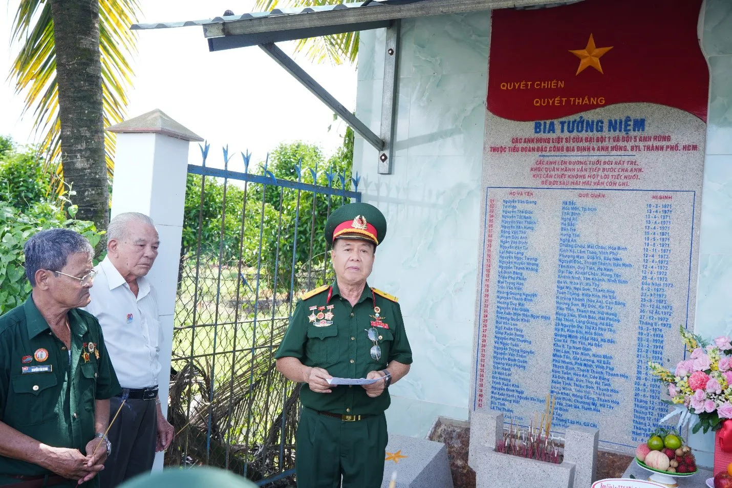 Ban Liên lạc TTKC Đặc công Gia Định 4: Tổ chức Lễ dâng hương tri ân liệt sĩ tại TP.Hồ Chí Minh