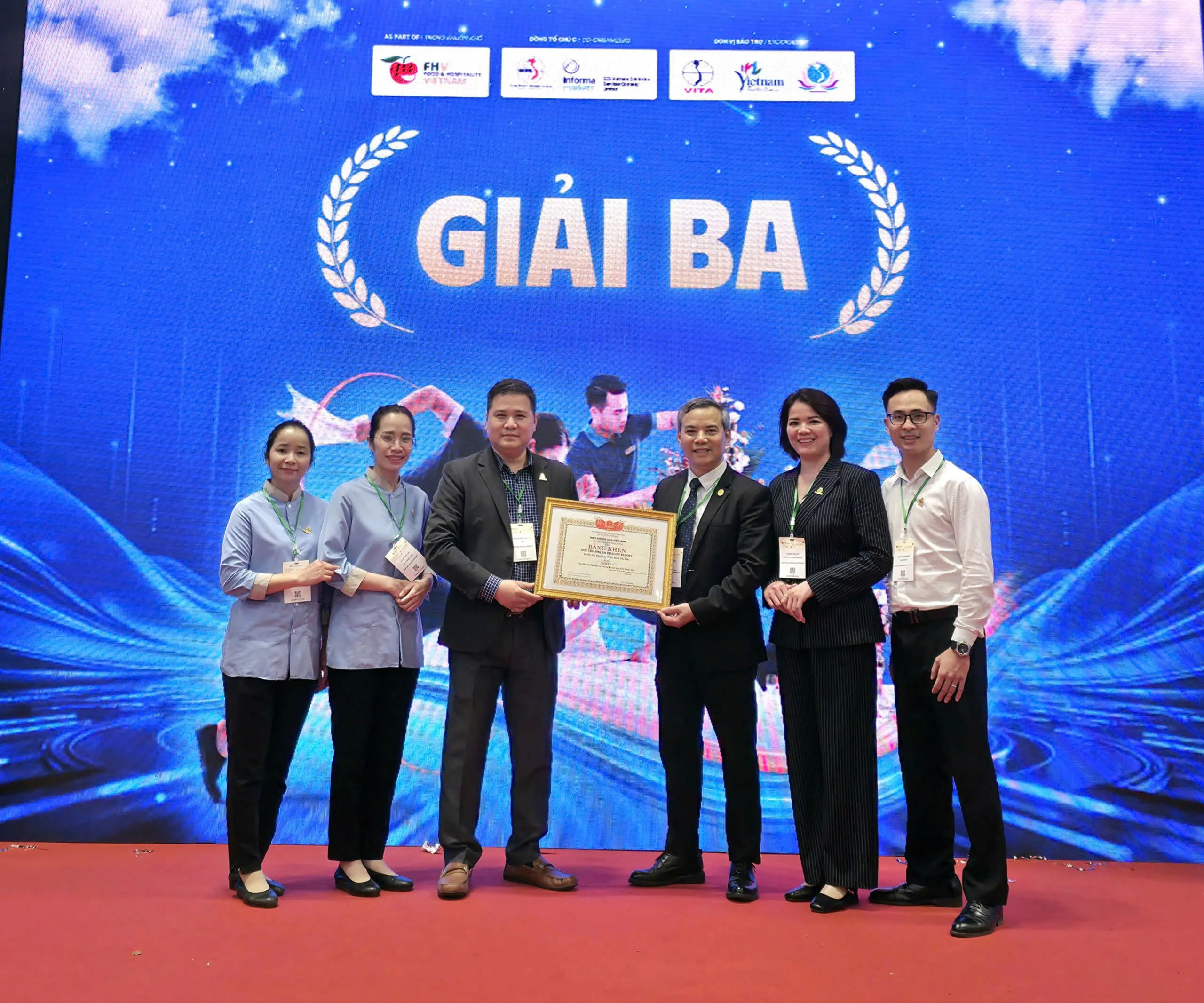 Dream Dragon Resort đạt giải Ba toàn quốc tại Vietnam Professional Housekeeping Championship 2026