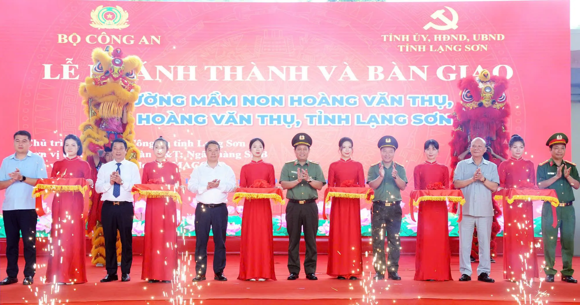 T&T Group và SHB tài trợ trên 32 tỷ đồng cùng Bộ Công an xây trường mầm non tại Lạng Sơn