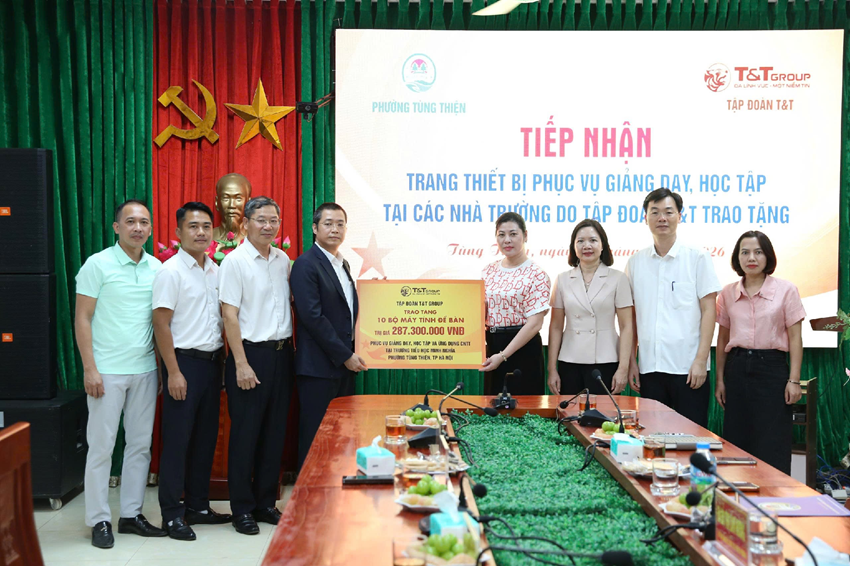 T&T Group đồng hành cùng ngành giáo dục trong ngày khai giảng năm học 2026 - 2027