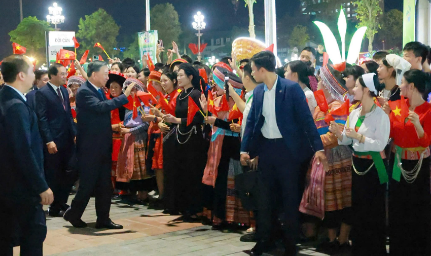 Tổng Bí thư- Chủ tịch nước Tô Lâm: Thái Nguyên cần chuẩn bị nền tảng để tiếp tục phát triển