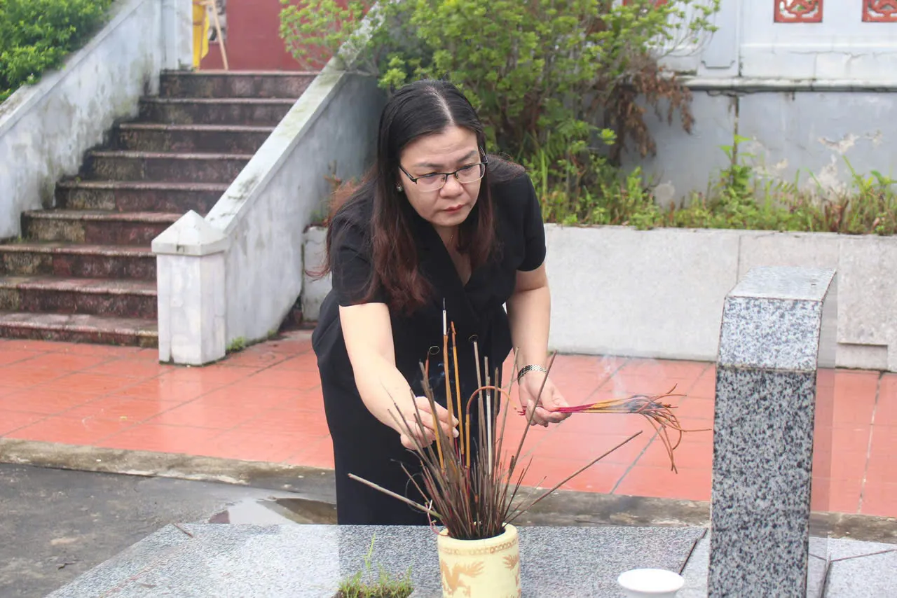 Xã Vũ Dương hoàn thành việc lấy mẫu hài cốt liệt sĩ chưa xác định danh tính