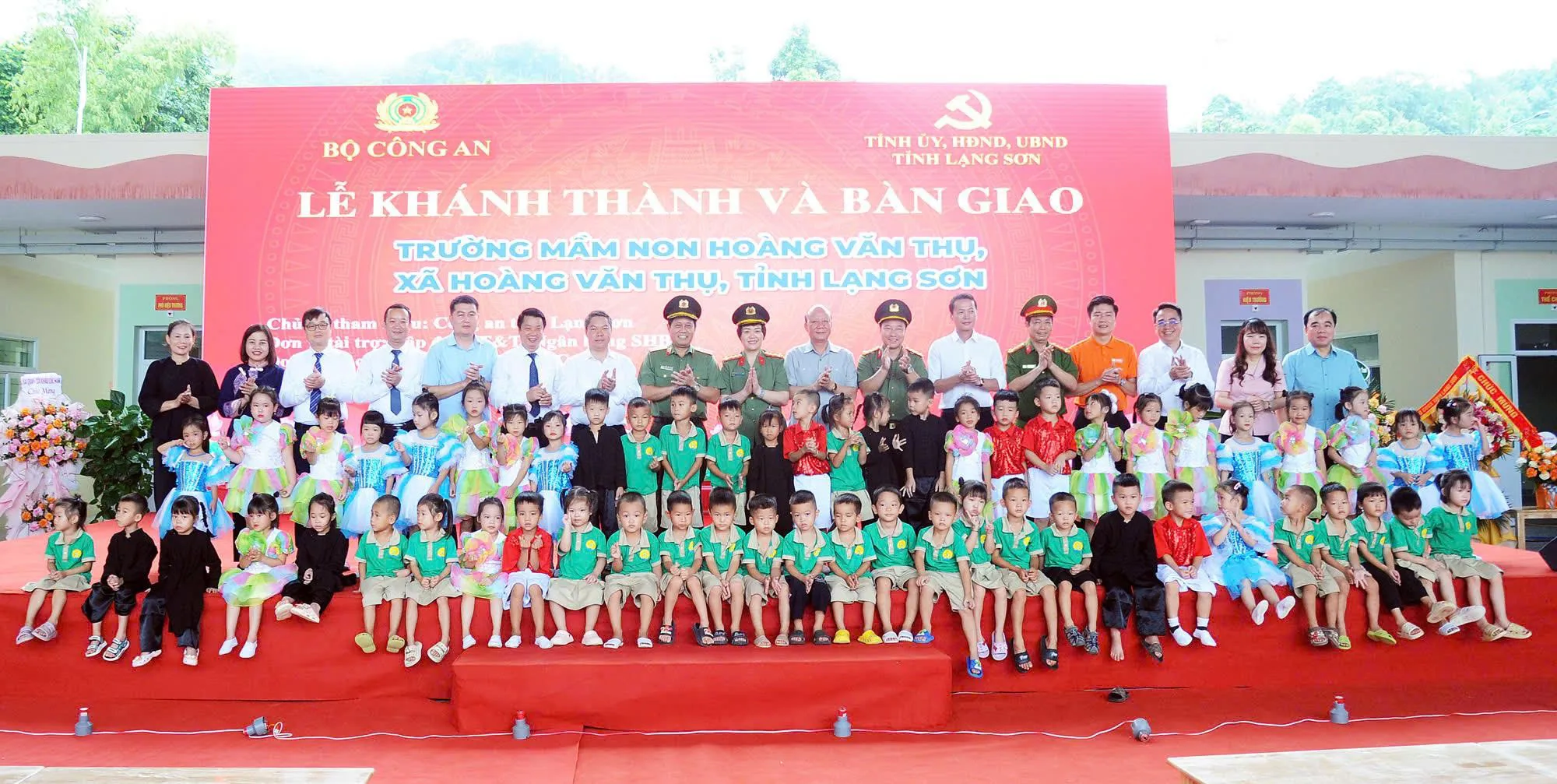 T&T Group và SHB tài trợ trên 32 tỷ đồng cùng Bộ Công an xây trường mầm non tại Lạng Sơn