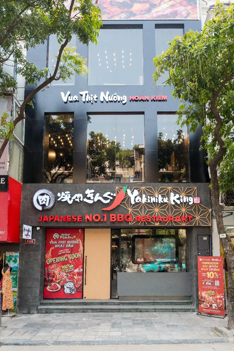 “Vua” thịt nướng Nhật Bản Yakiniku King sắp ra mắt tại Hà Nội