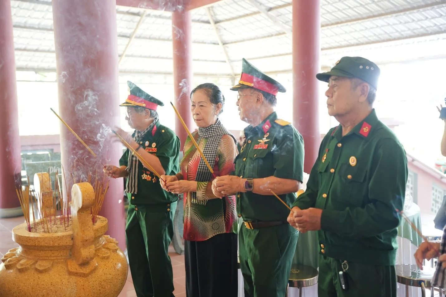 Ban Liên lạc TTKC Đặc công Gia Định 4: Tổ chức Lễ dâng hương tri ân liệt sĩ tại TP.Hồ Chí Minh