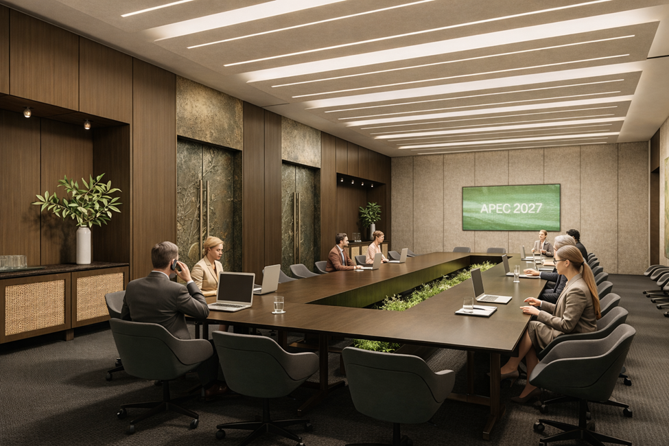 Bên trong Trung tâm Hội nghị APEC quy mô chưa từng có tại Phú Quốc do Sun Group xây dựng