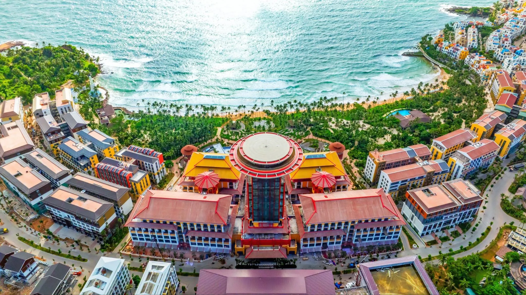 Bí mật sau “chiếc khăn vành” khổng lồ đang xuất hiện trên đường chân trời Hòn Thơm, Phú Quốc