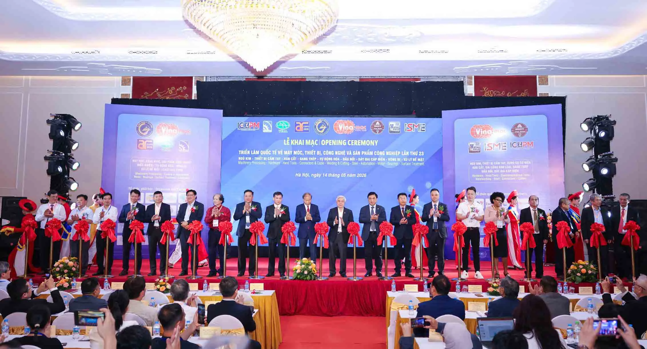 VINAMAC EXPO 2026: Thu hút hơn 350 gian hàng của 280 doanh nghiệp trong nước và quốc tế