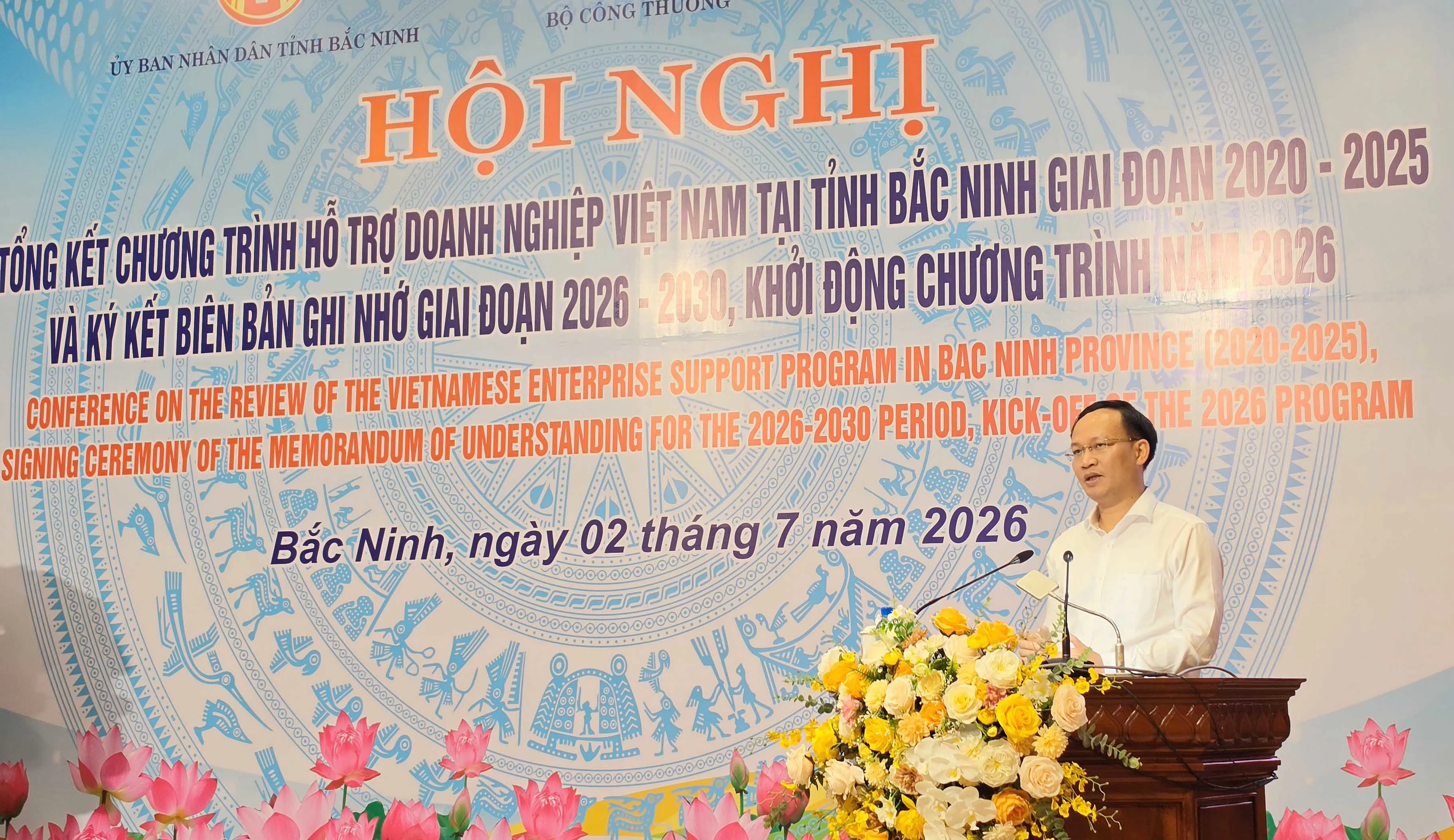 Bắc Ninh: Tổng kết Chương trình hỗ trợ doanh nghiệp và khởi động Chương trình năm 2026
