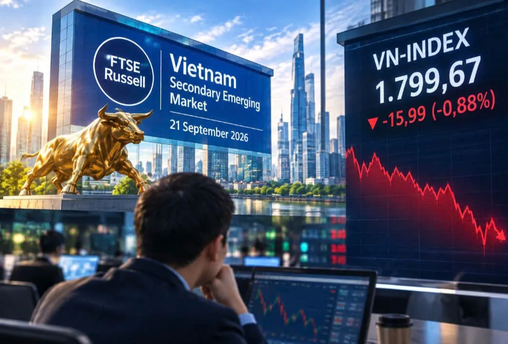 Ngày thị trường chứng khoán chính thức nâng hạng: VN-Index bất ngờ ‘sụt hố’