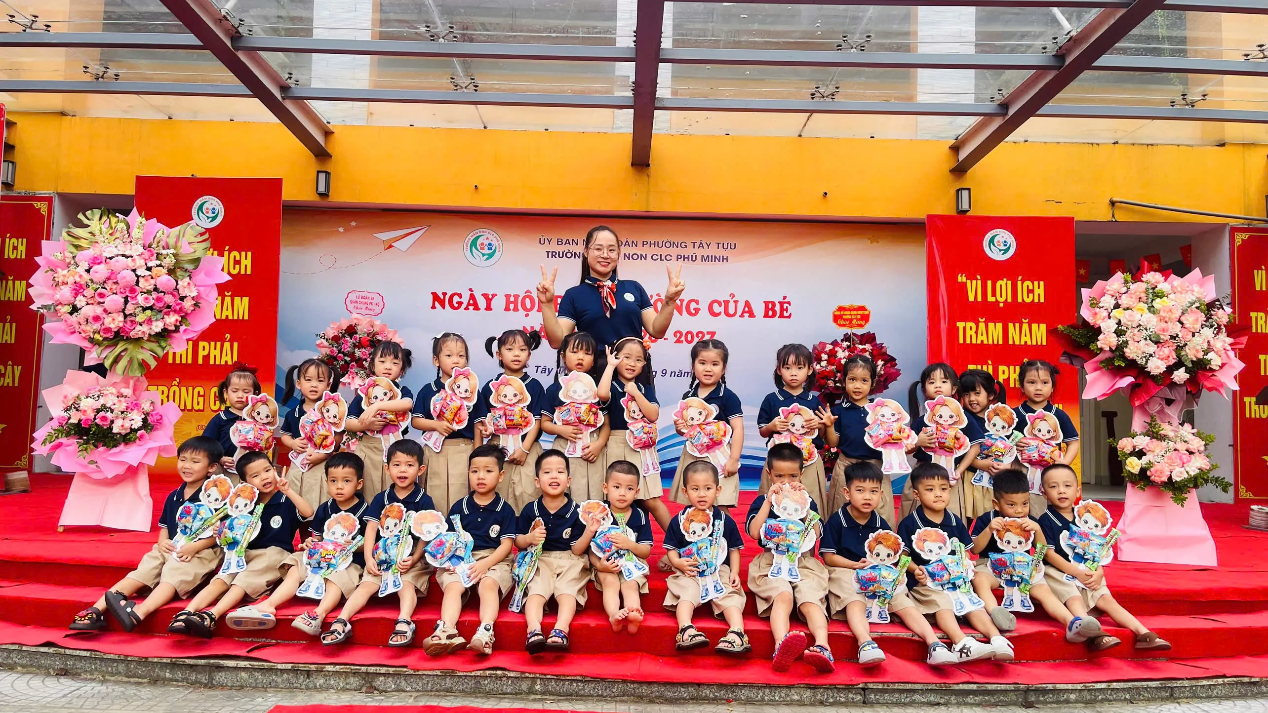 Trường Mầm non Chất lượng cao Phú Minh: Lấy trẻ làm trung tâm, lấy sự phát triển toàn diện của trẻ làm mục tiêu