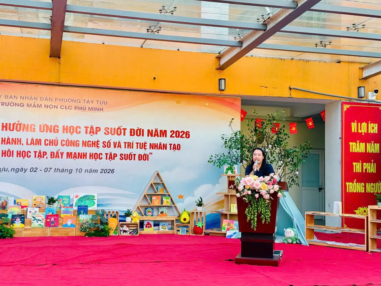 Ươm mầm tri thức: Lan tỏa văn hóa đọc từ ngôi Trường Mầm non chất lượng cao Phú Minh