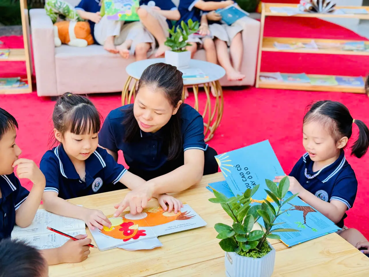 Ươm mầm tri thức: Lan tỏa văn hóa đọc từ ngôi Trường Mầm non chất lượng cao Phú Minh