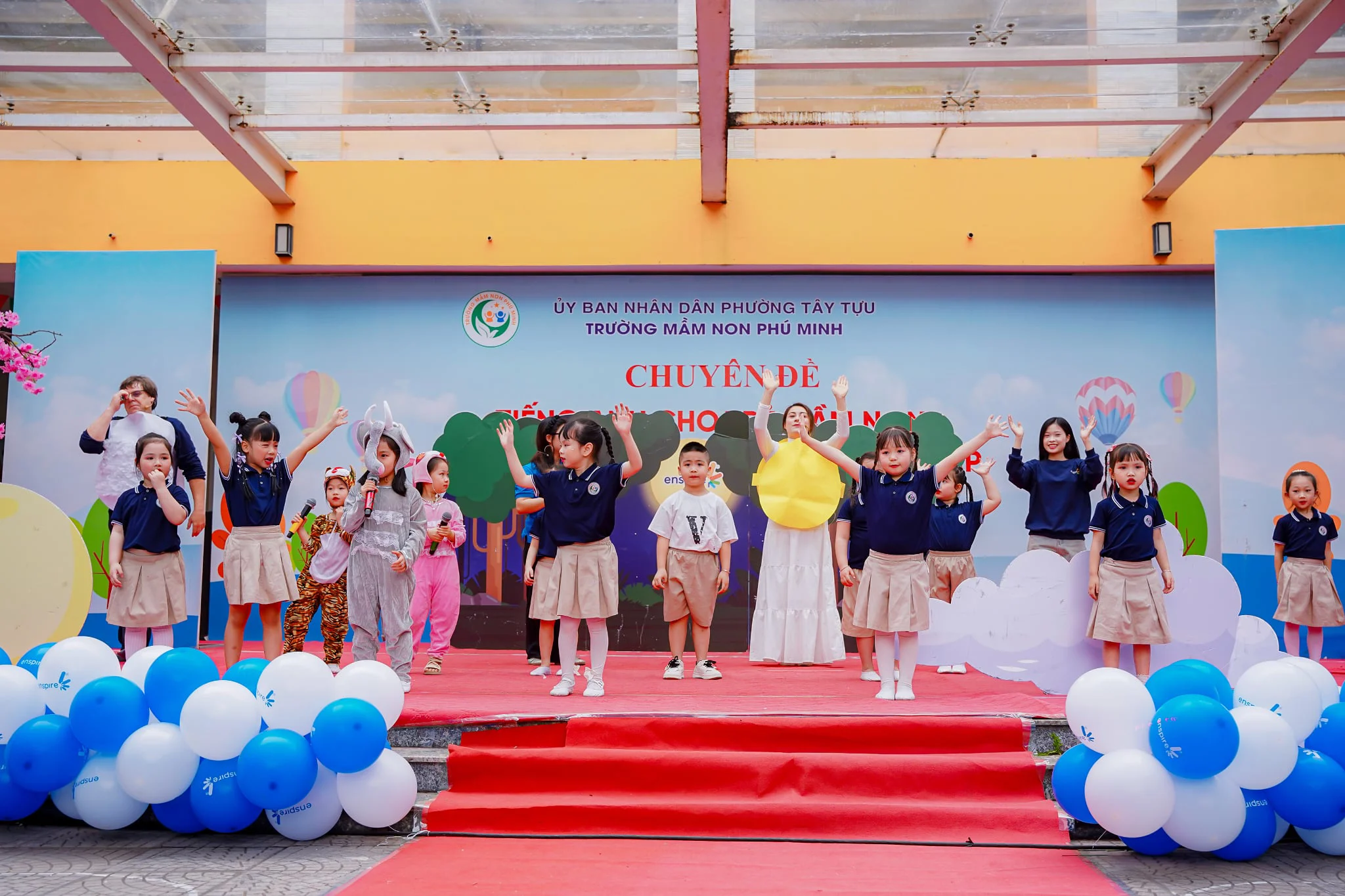 Tiếng Anh - Chìa khóa mở rộng tương lai hội nhập cho trẻ em mầm non