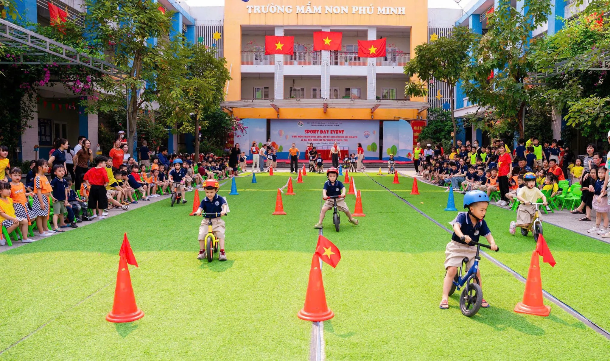 Ngày hội Thể dục Thể thao - Dấu ấn giáo dục toàn diện của Trường MN Phú Minh