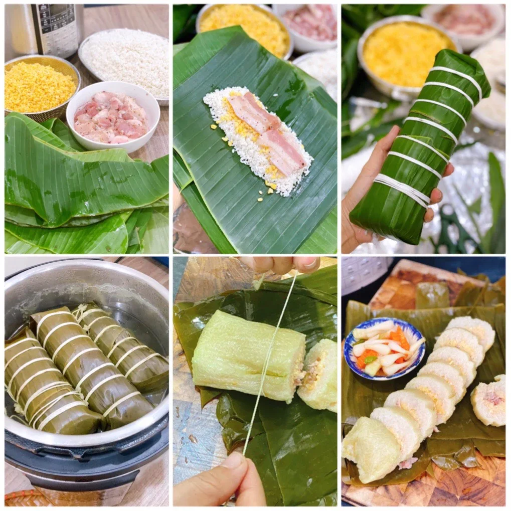 Tết đến, nhớ da diết nồi bánh tét của mẹ...