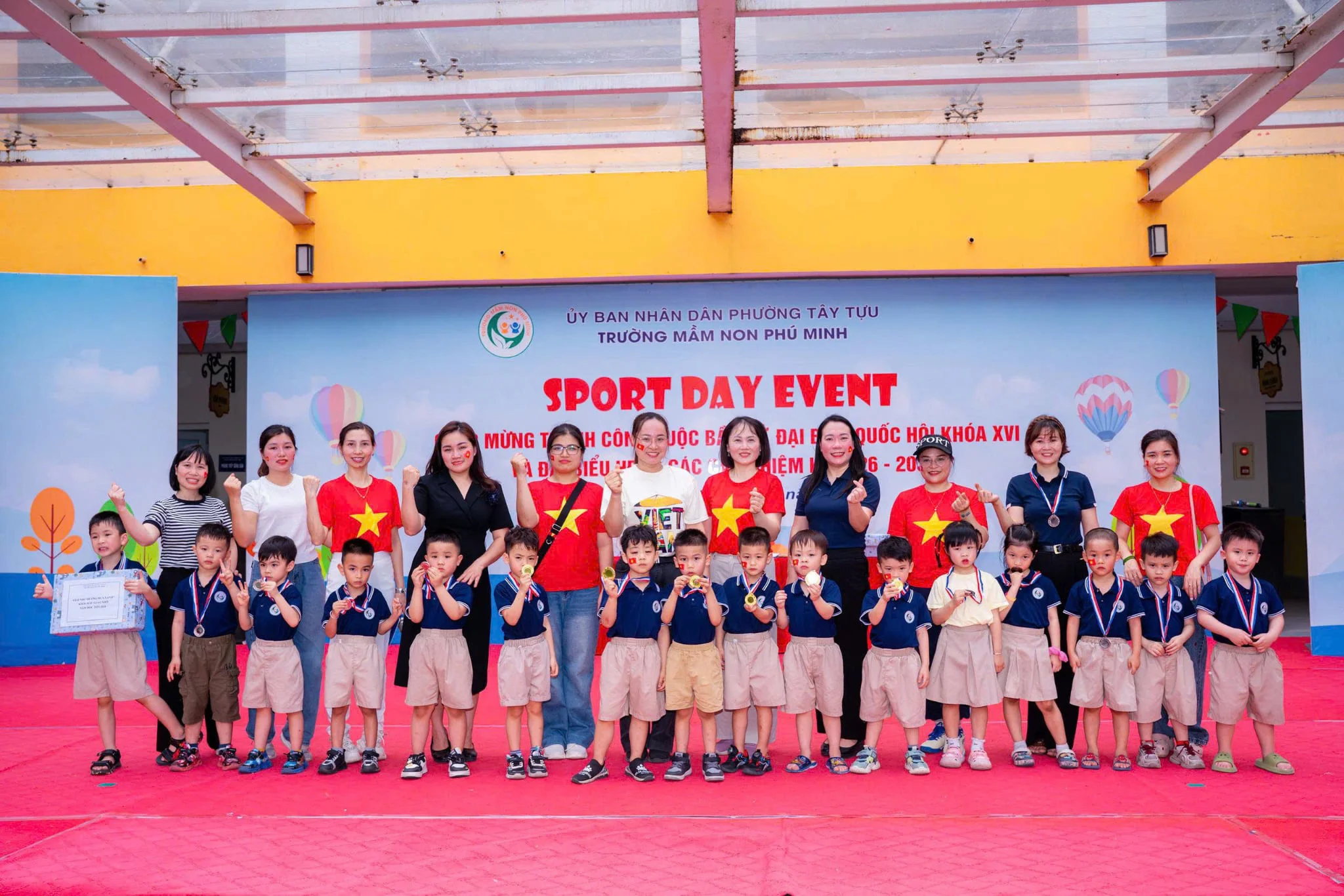 Ngày hội Thể dục Thể thao - Dấu ấn giáo dục toàn diện của Trường MN Phú Minh