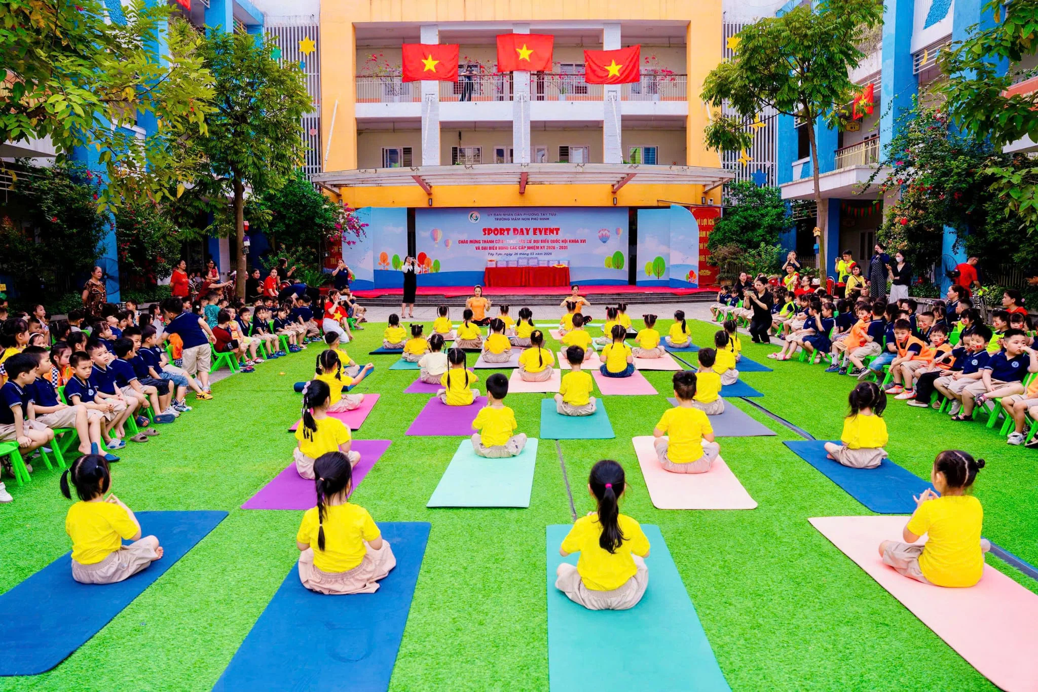 Ngày hội Thể dục Thể thao - Dấu ấn giáo dục toàn diện của Trường MN Phú Minh