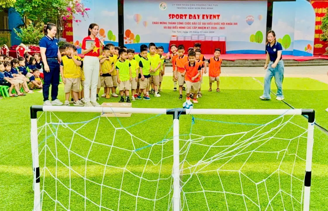 Ngày hội Thể dục Thể thao - Dấu ấn giáo dục toàn diện của Trường MN Phú Minh