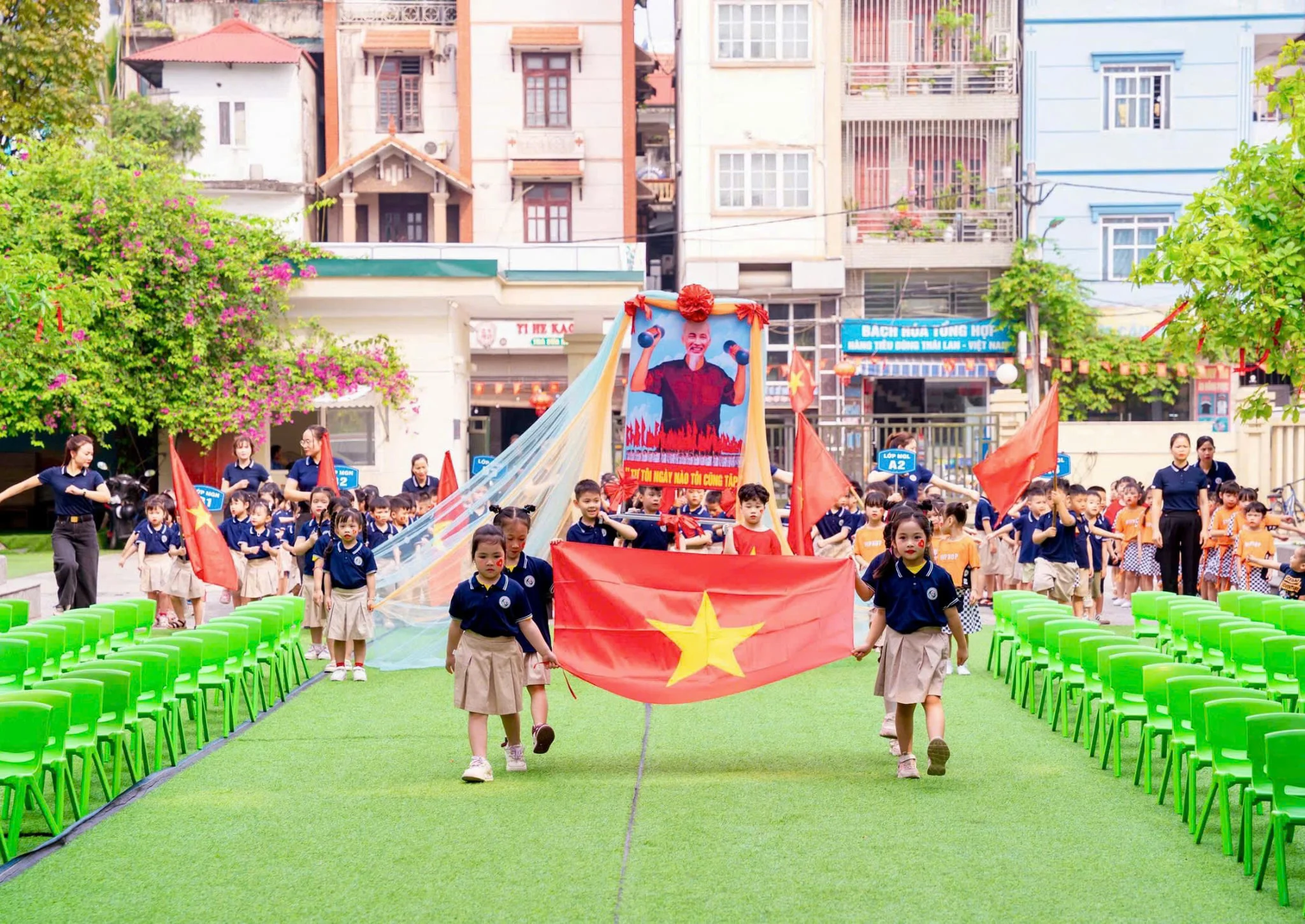 Ngày hội Thể dục Thể thao - Dấu ấn giáo dục toàn diện của Trường MN Phú Minh