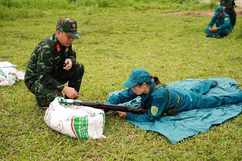 Xã Phong Doanh triển khai huấn luyện Dân quân tự vệ năm thứ nhất 2026