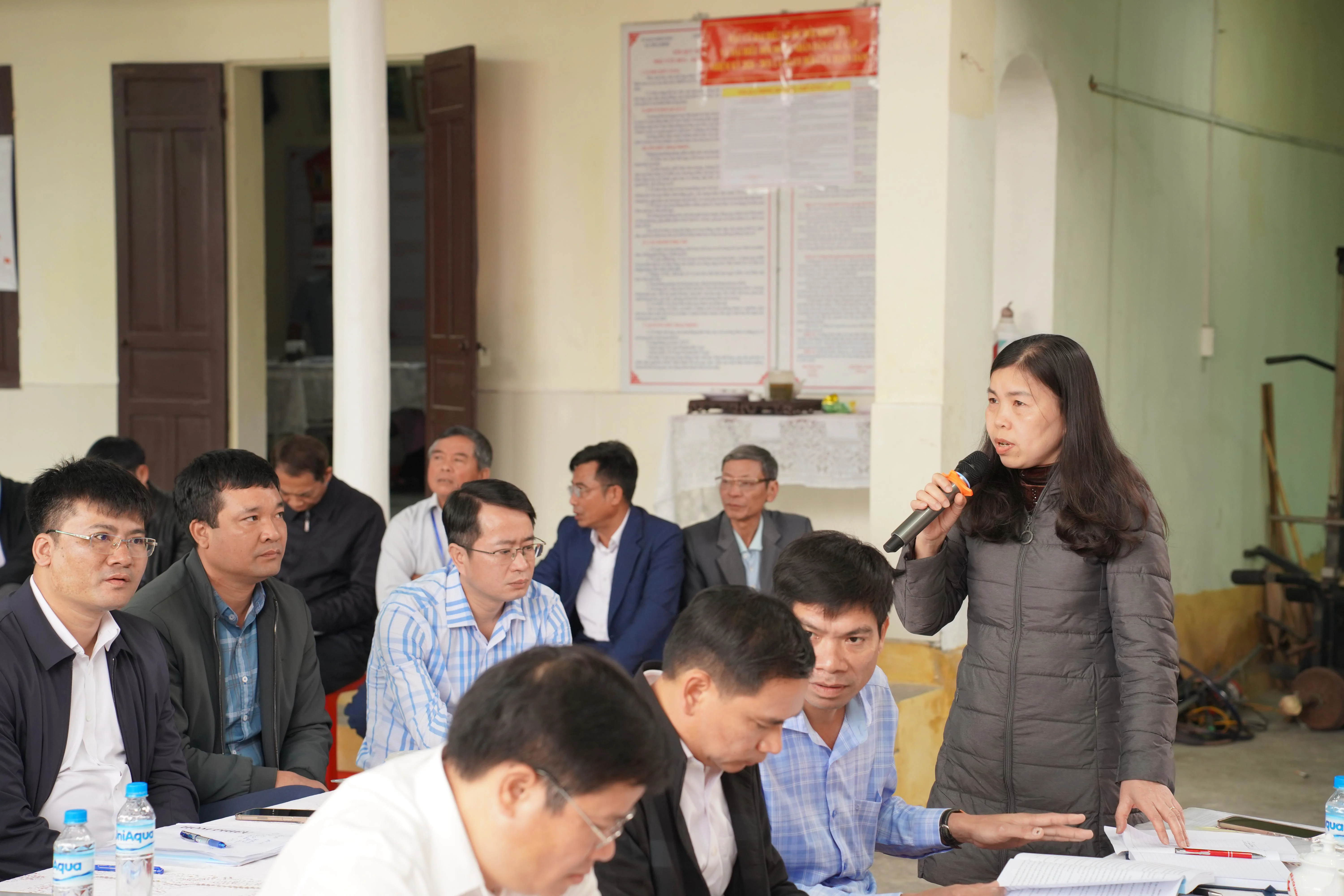 Xã Phong Doanh, Ninh Bình tổ chức tập huấn và diễn tập về công tác bầu cử