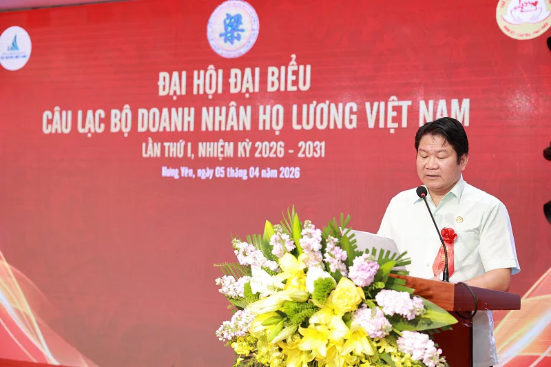 Đại hội đại biểu CLB Doanh nhân họ Lương Việt Nam lần thứ I: Kết nối, hợp tác và phát triển cộng đồng