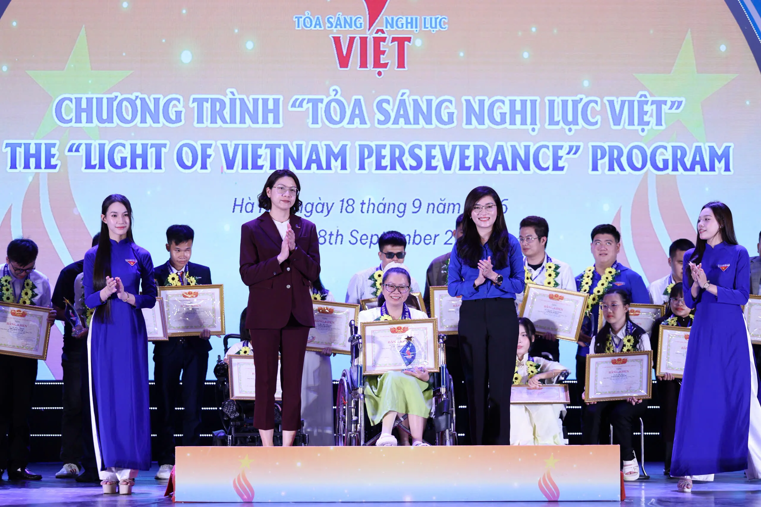 Vinh danh 26 gương thanh niên khuyết tật tiêu biểu “Tỏa sáng Nghị lực Việt” năm 2026